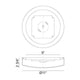 Matteo - Zelle 11" 1-Light Flush Mount - Lights Canada
