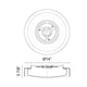 Matteo - Callum 14" 1-Light Flush Mount - Lights Canada