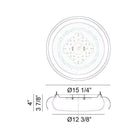 Matteo - Milia 15" 1-Light Flush Mount - Lights Canada