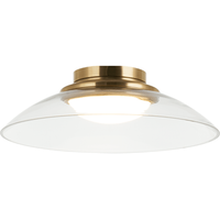 Luna 14" 1-Light Flush Mount