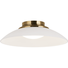 Matteo - Luna 14" 1-Light Flush Mount - Lights Canada