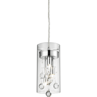 Glass-Encased Bubble Droplet Mini Pendant