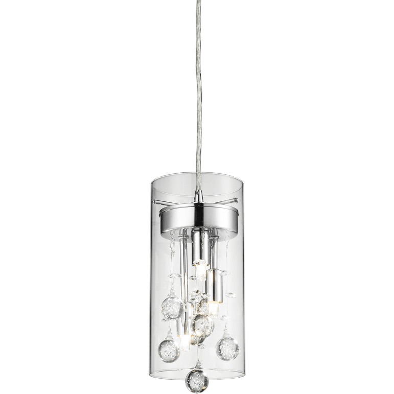 Matteo - Glass-Encased Bubble Droplet Mini Pendant - Lights Canada