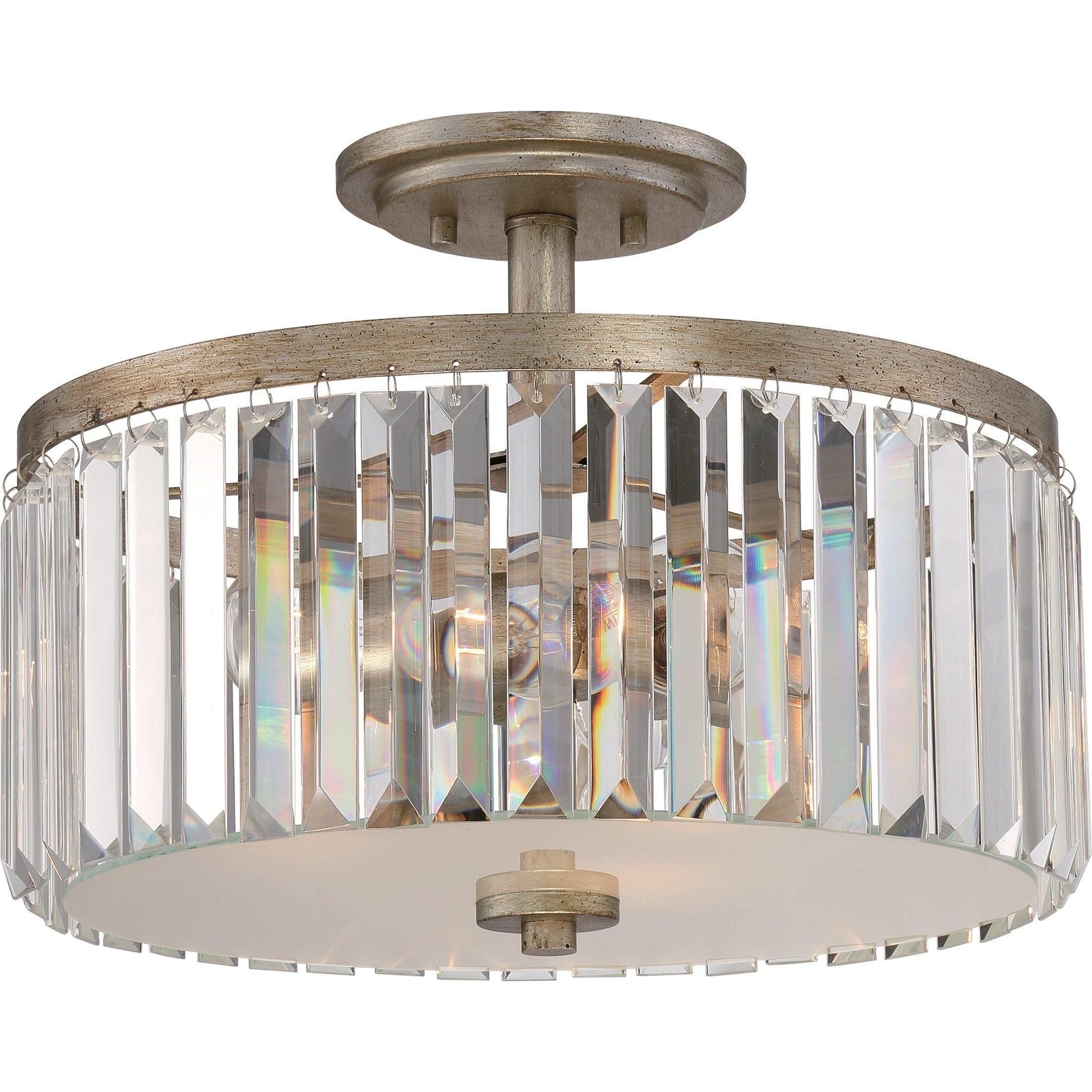 Quoizel - Mirage Semi Flush Mount - Lights Canada
