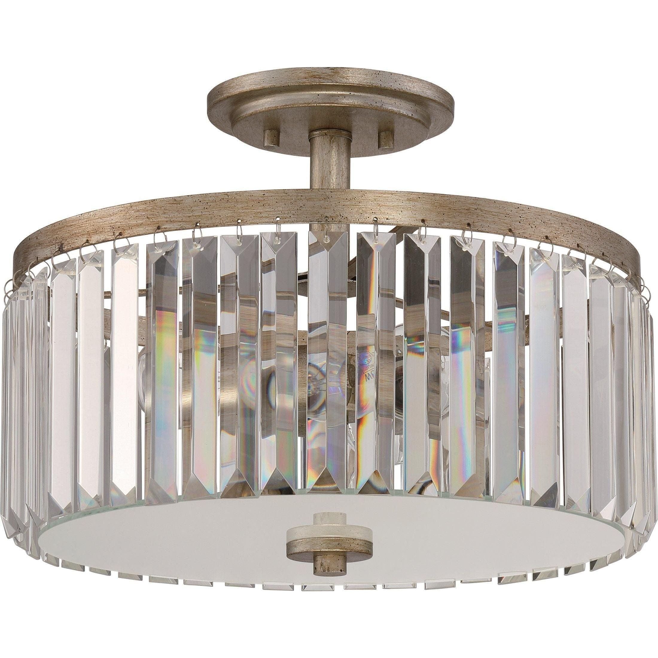 Quoizel - Mirage Semi Flush Mount - Lights Canada