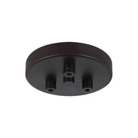 3-Light Multi-Port Canopy with Swag Hooks