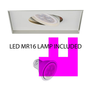 WAC Lighting - Low Voltage Multiple Single Light Invisible Trim with LED Bulb - Lights Canada