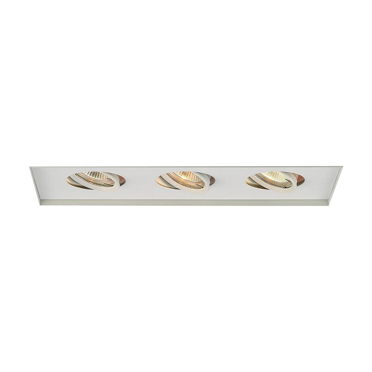WAC Lighting - Low Voltage Multiple Three Light Invisible Trim - Lights Canada