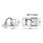 WAC Lighting - Low Voltage Multiple Single Light Non-IC Housing - Lights Canada
