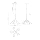Kuzco - Mulberry 28" Chandelier - Lights Canada