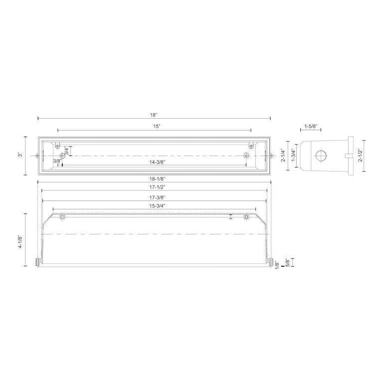 Kuzco - Newport Concrete Box (for ER7120) - Lights Canada