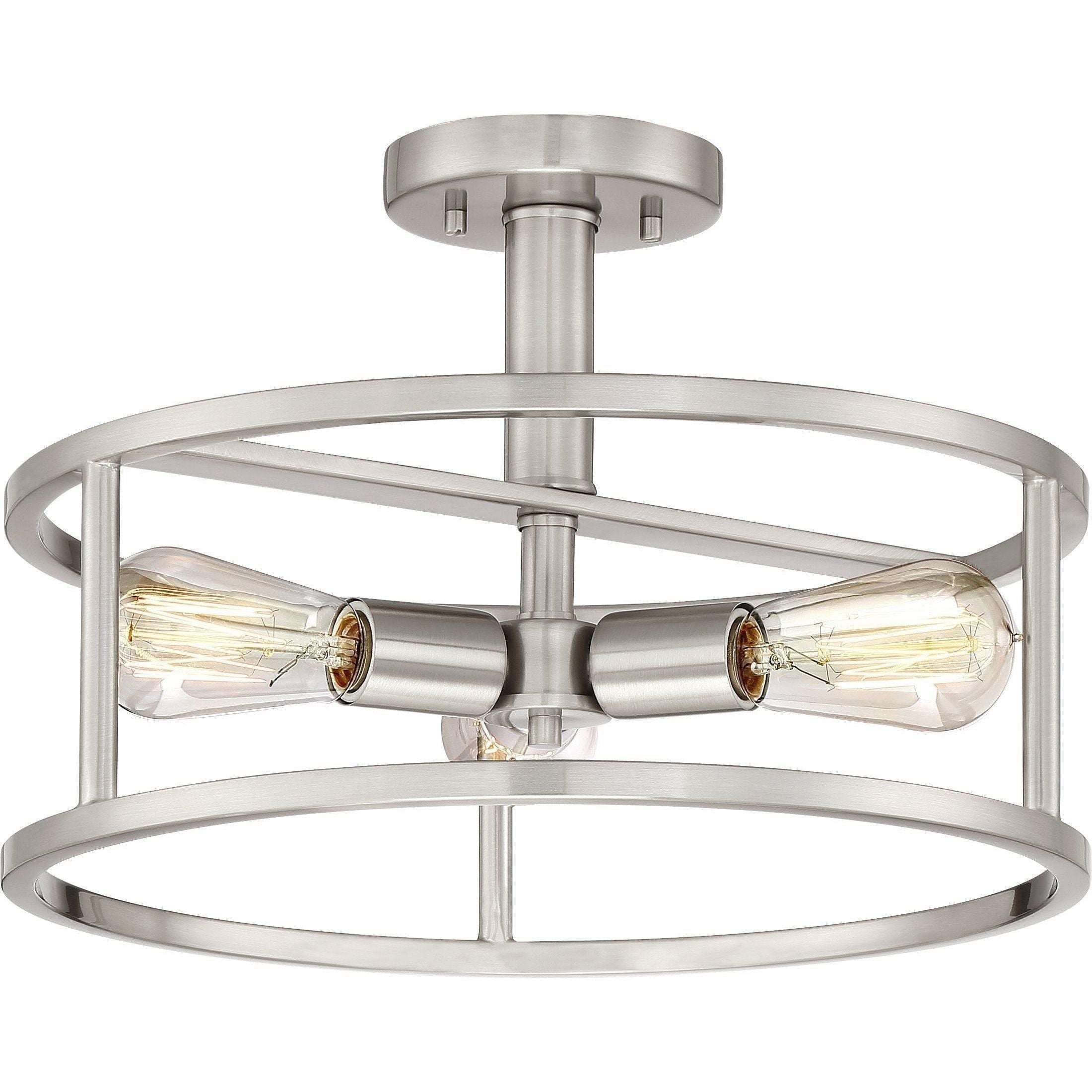 Quoizel - New Harbor Semi Flush Mount - Lights Canada
