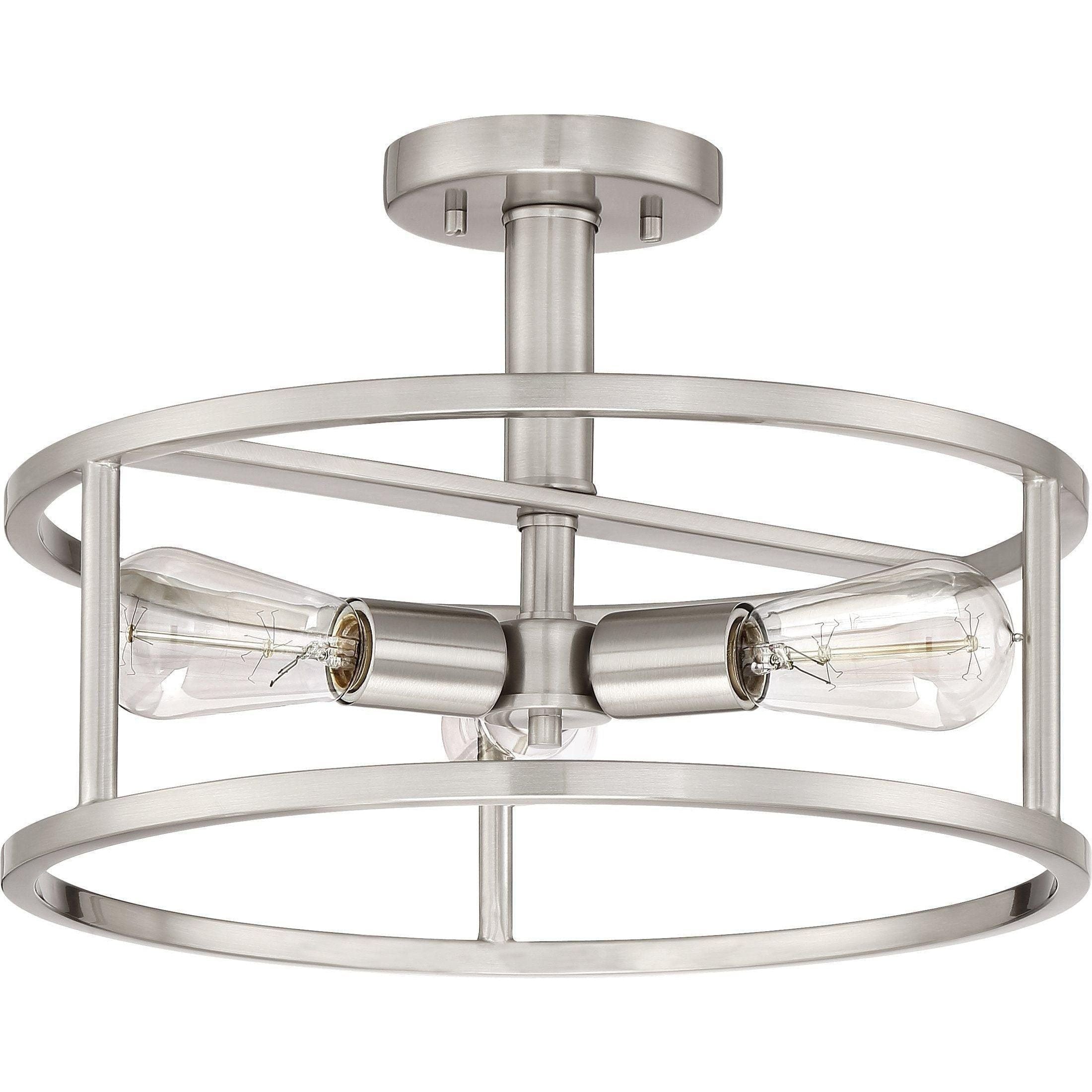 Quoizel - New Harbor Semi Flush Mount - Lights Canada