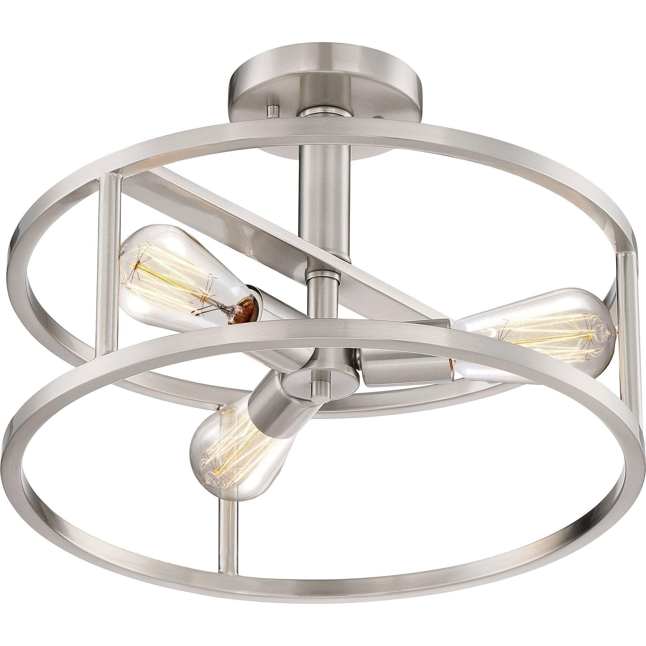 Quoizel - New Harbor Semi Flush Mount - Lights Canada
