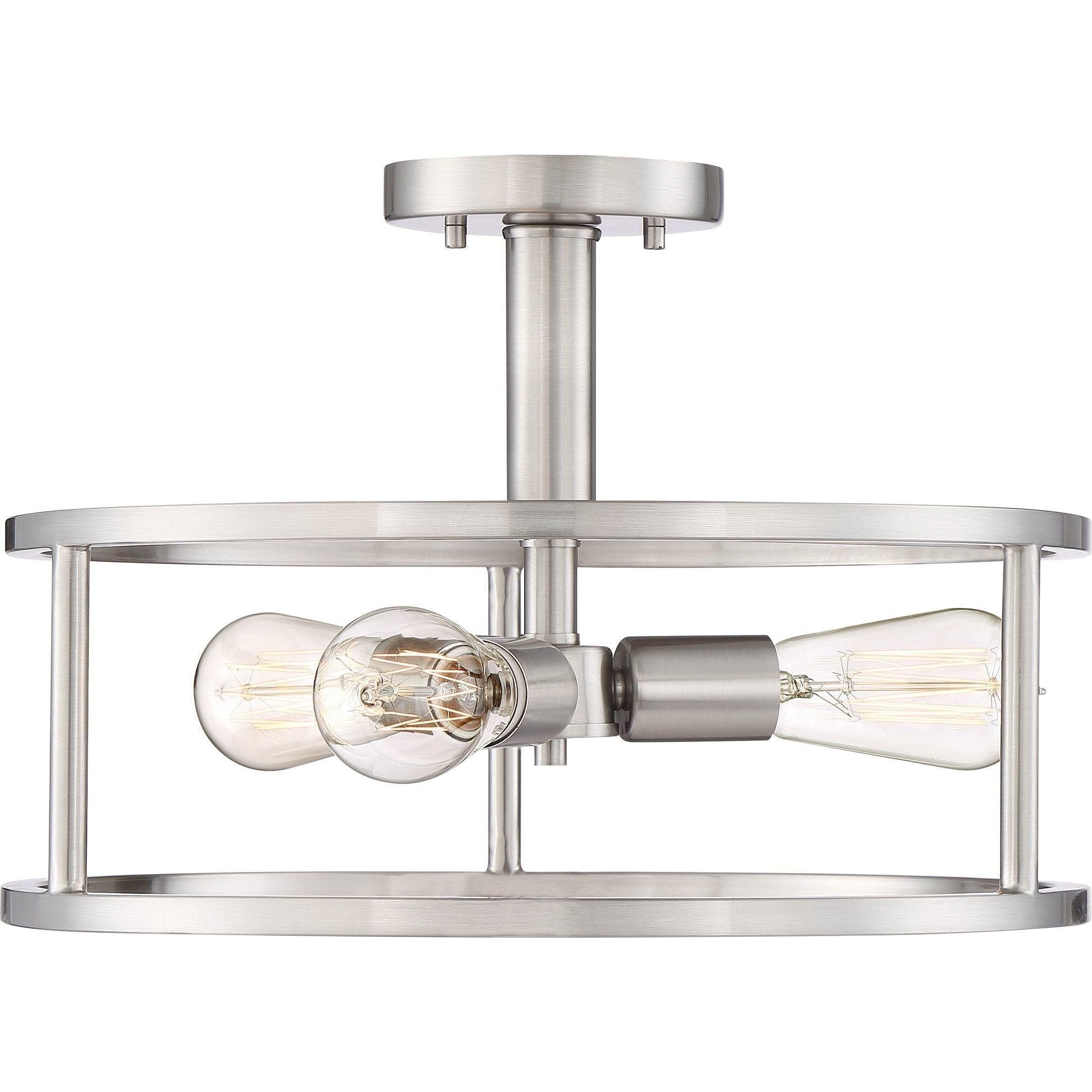Quoizel - New Harbor Semi Flush Mount - Lights Canada