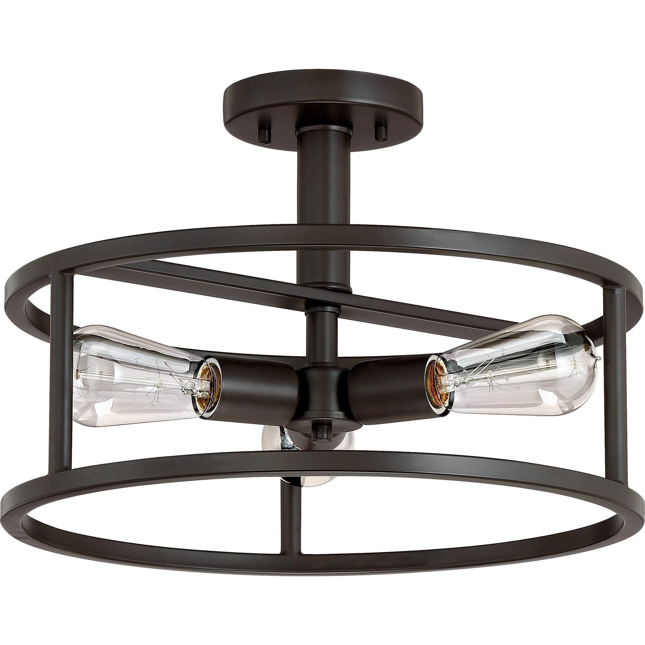 Quoizel - New Harbor Semi Flush Mount - Lights Canada