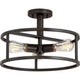 Quoizel - New Harbor Semi Flush Mount - Lights Canada