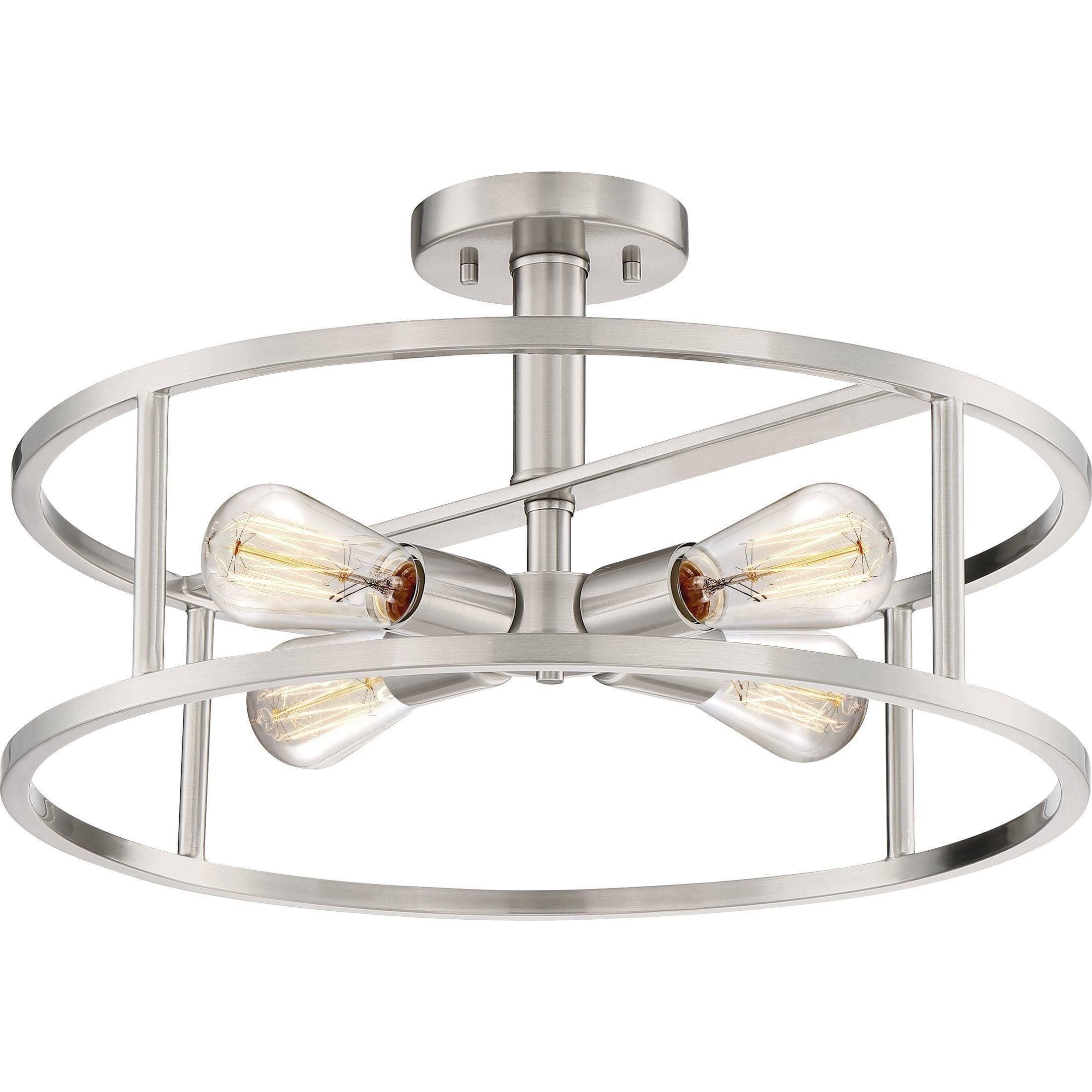Quoizel - New Harbor Semi Flush Mount - Lights Canada