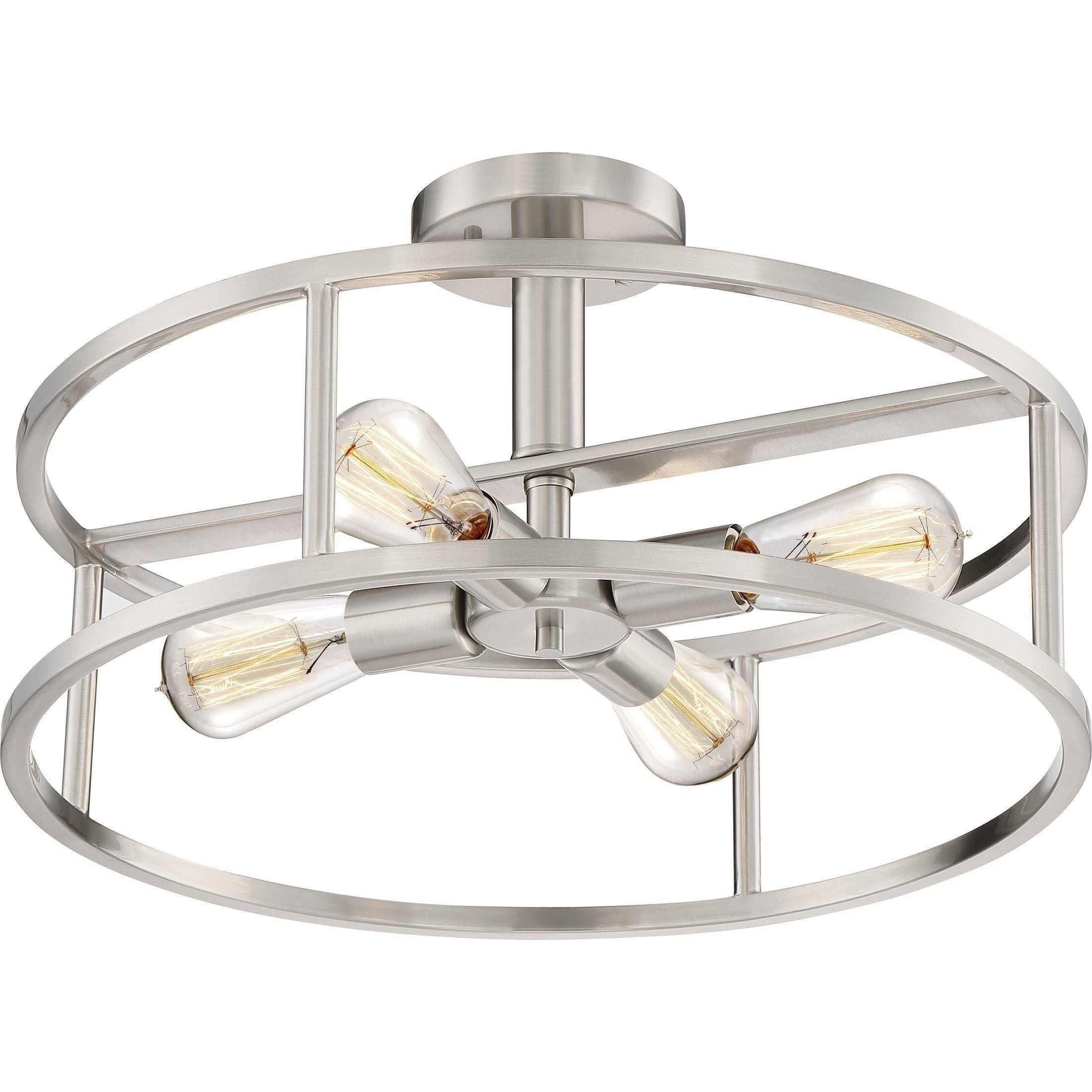 Quoizel - New Harbor Semi Flush Mount - Lights Canada