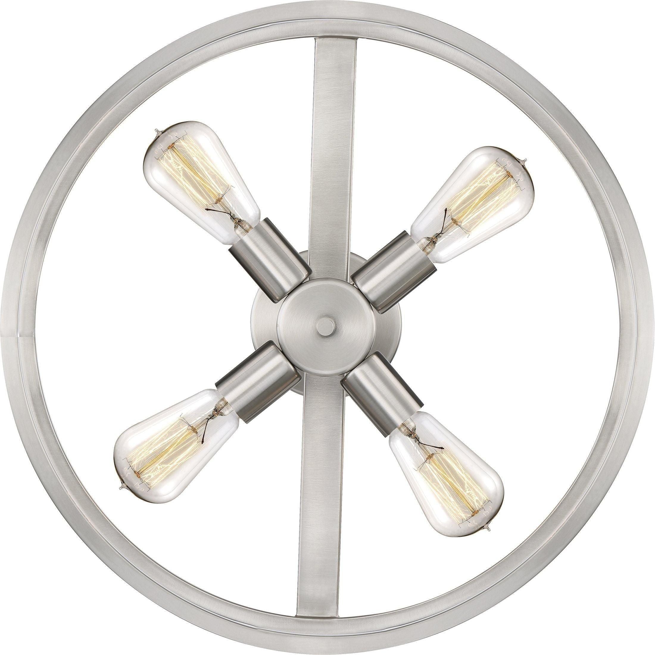 Quoizel - New Harbor Semi Flush Mount - Lights Canada
