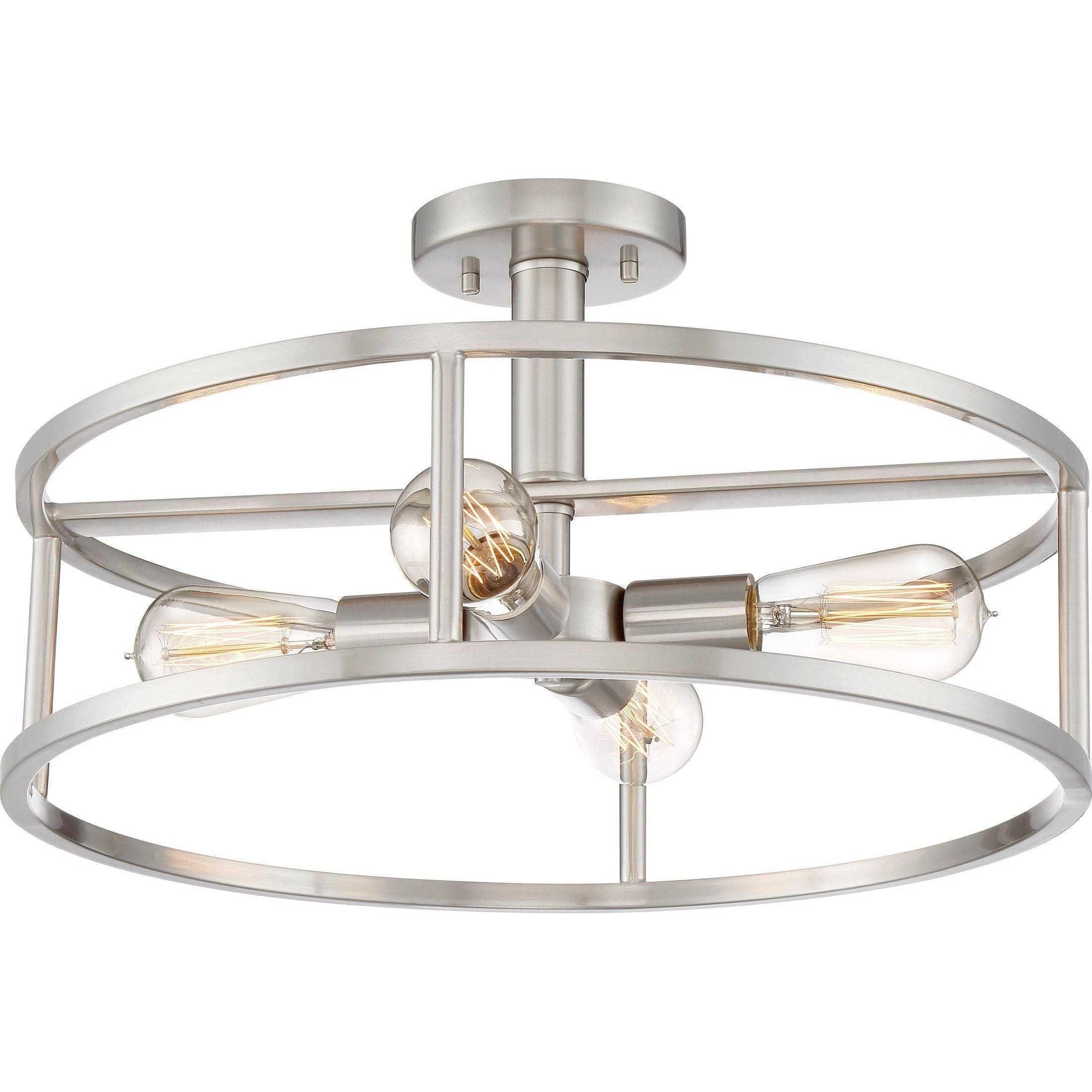 Quoizel - New Harbor Semi Flush Mount - Lights Canada
