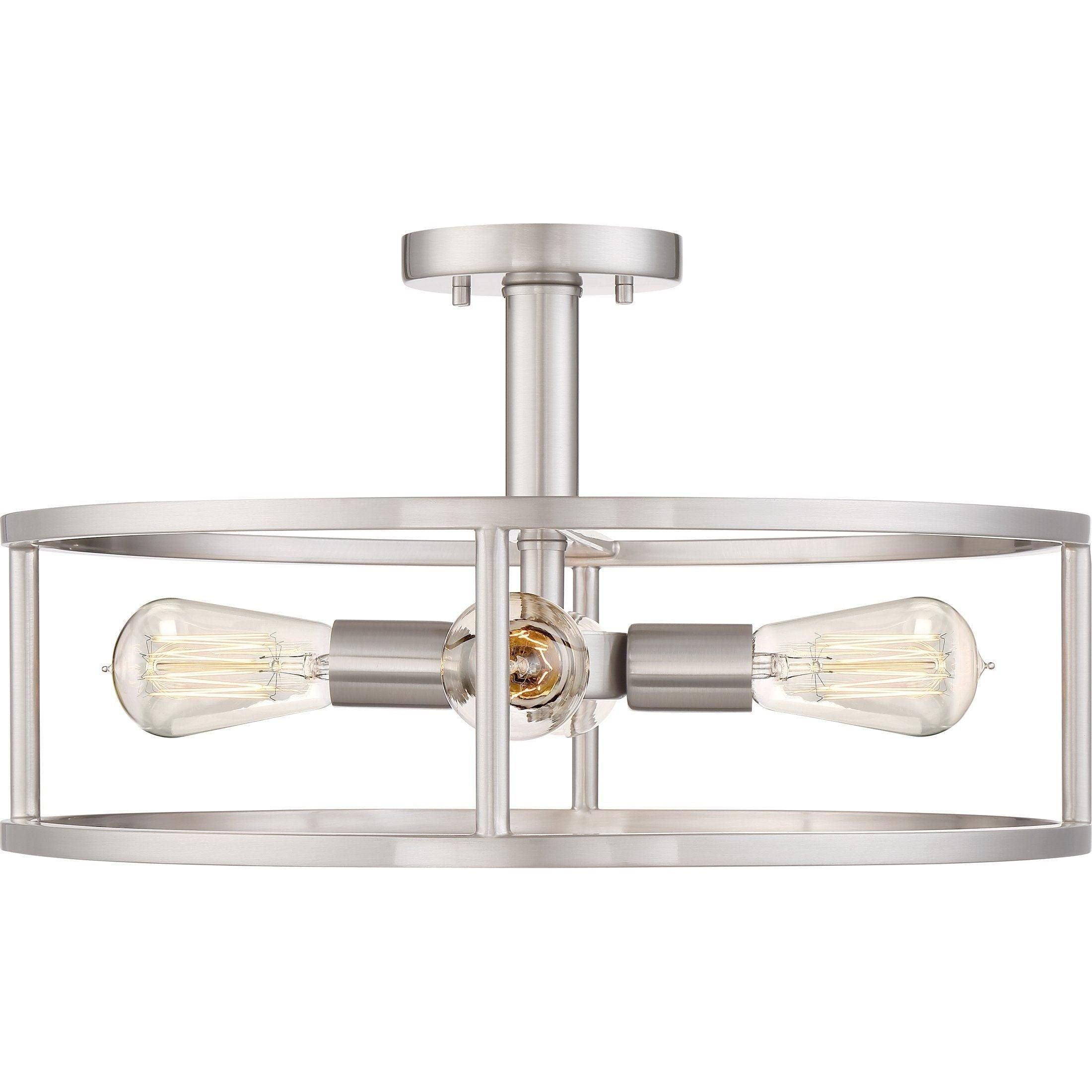 Quoizel - New Harbor Semi Flush Mount - Lights Canada
