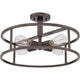 Quoizel - New Harbor Semi Flush Mount - Lights Canada