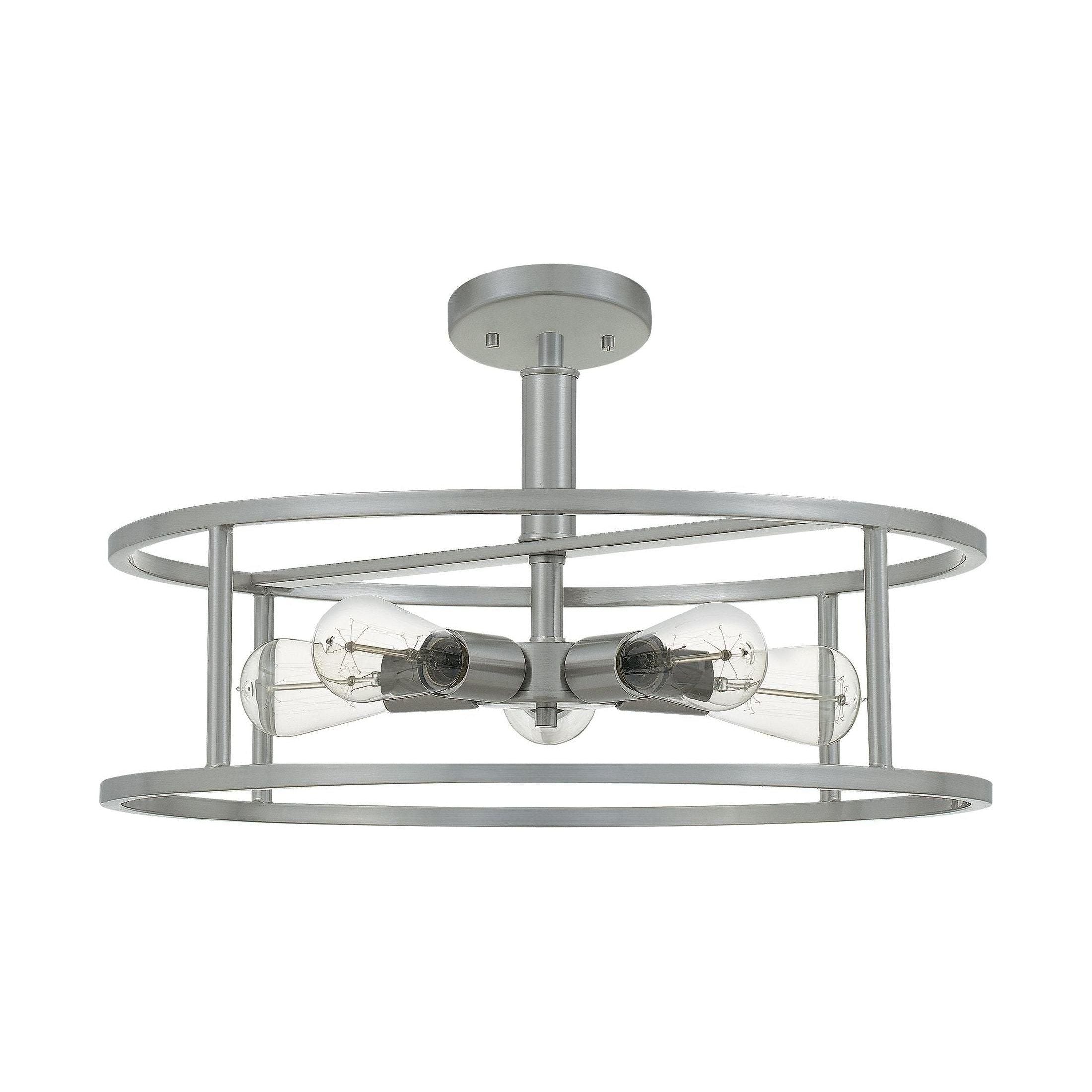 Quoizel - New Harbor Semi Flush Mount - Lights Canada