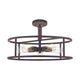 Quoizel - New Harbor Semi Flush Mount - Lights Canada