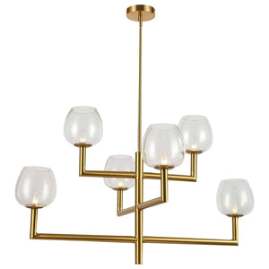 Dainolite - Nora 6 Light Chandelier - Lights Canada