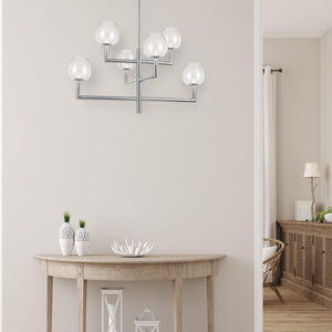 Dainolite - Nora 6 Light Chandelier - Lights Canada