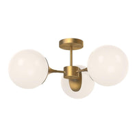 Alora Mood Nouveau 26 Inch Semi Flush Mount