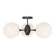 Alora Mood - Alora Mood Nouveau 26 Inch Semi Flush Mount - Lights Canada