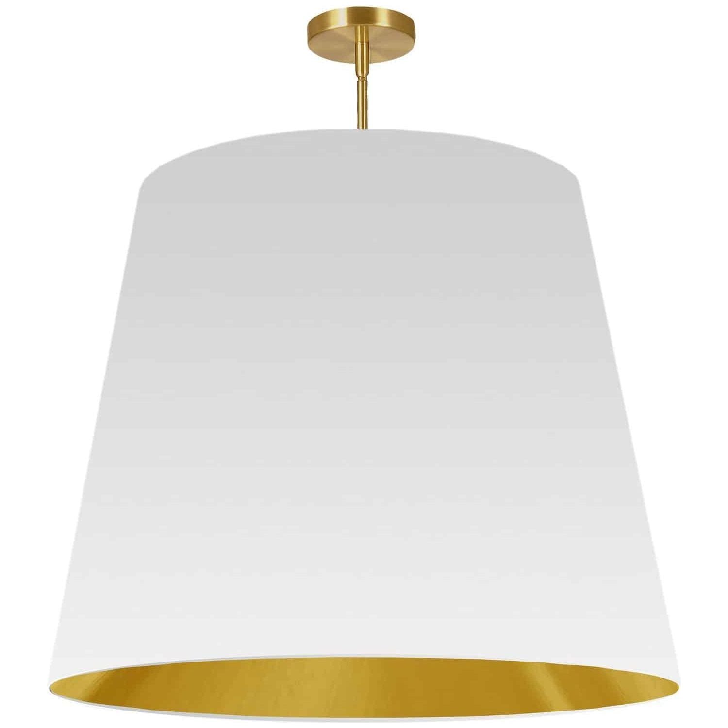 Dainolite - Oversized Drum 1 Light 32 Inch Pendant - Lights Canada