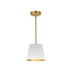 Dainolite - Oversized Drum 1 Light 10 Inch Pendant - Lights Canada