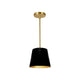 Dainolite - Oversized Drum 1 Light 10 Inch Pendant - Lights Canada