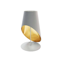 Slanted Drum 1 Light Table Lamp (Decorative)