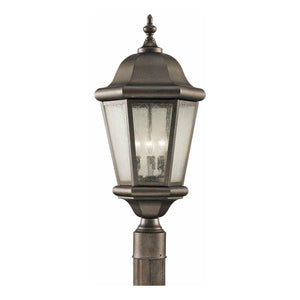 Generation Lighting - Martinsville 3-Light Outdoor Post Light (with Bulbs) - Lights Canada