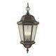Generation Lighting - Martinsville 3-Light Outdoor Pendant (with Bulbs) - Lights Canada