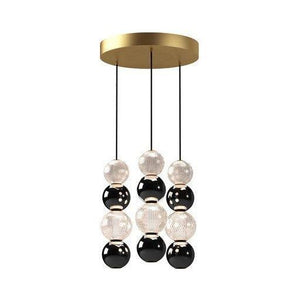 Kuzco - Onyx 3-Light 15" Multi Pendant - Lights Canada