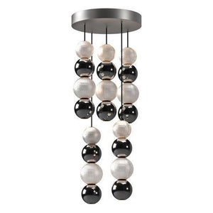 Kuzco - Onyx 5-Light 15" Multi Pendant - Lights Canada