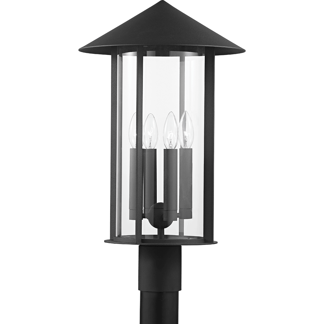 Troy - Long Beach 2-Light Outdoor Post Light - Lights Canada