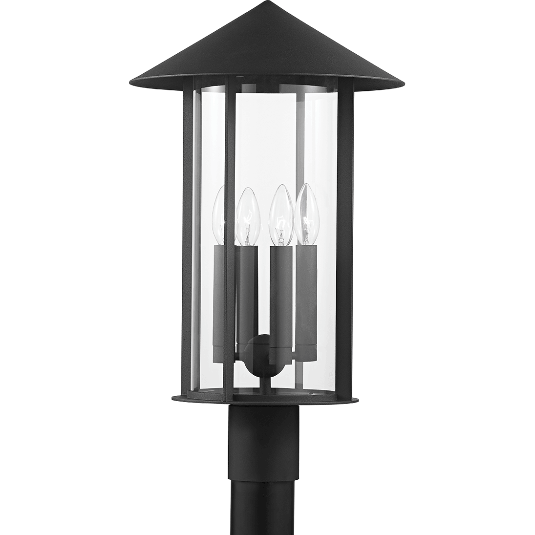 Troy - Long Beach 2-Light Outdoor Post Light - Lights Canada