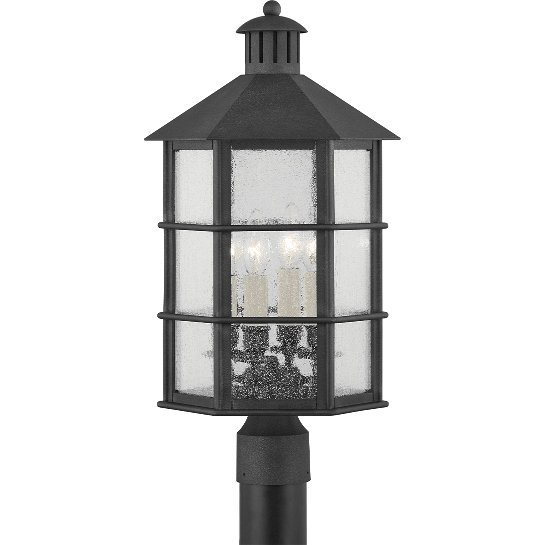 Troy - Lake County 4-Light Outdoor Post Light - Lights Canada
