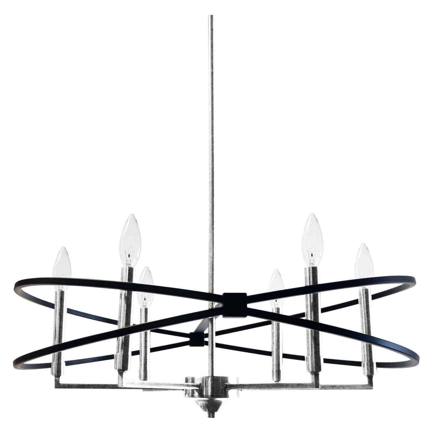 Dainolite - Paloma 6 Light Chandelier - Lights Canada