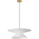 Dainolite - Patricia 1 Light 24 Inch Pendant - Lights Canada