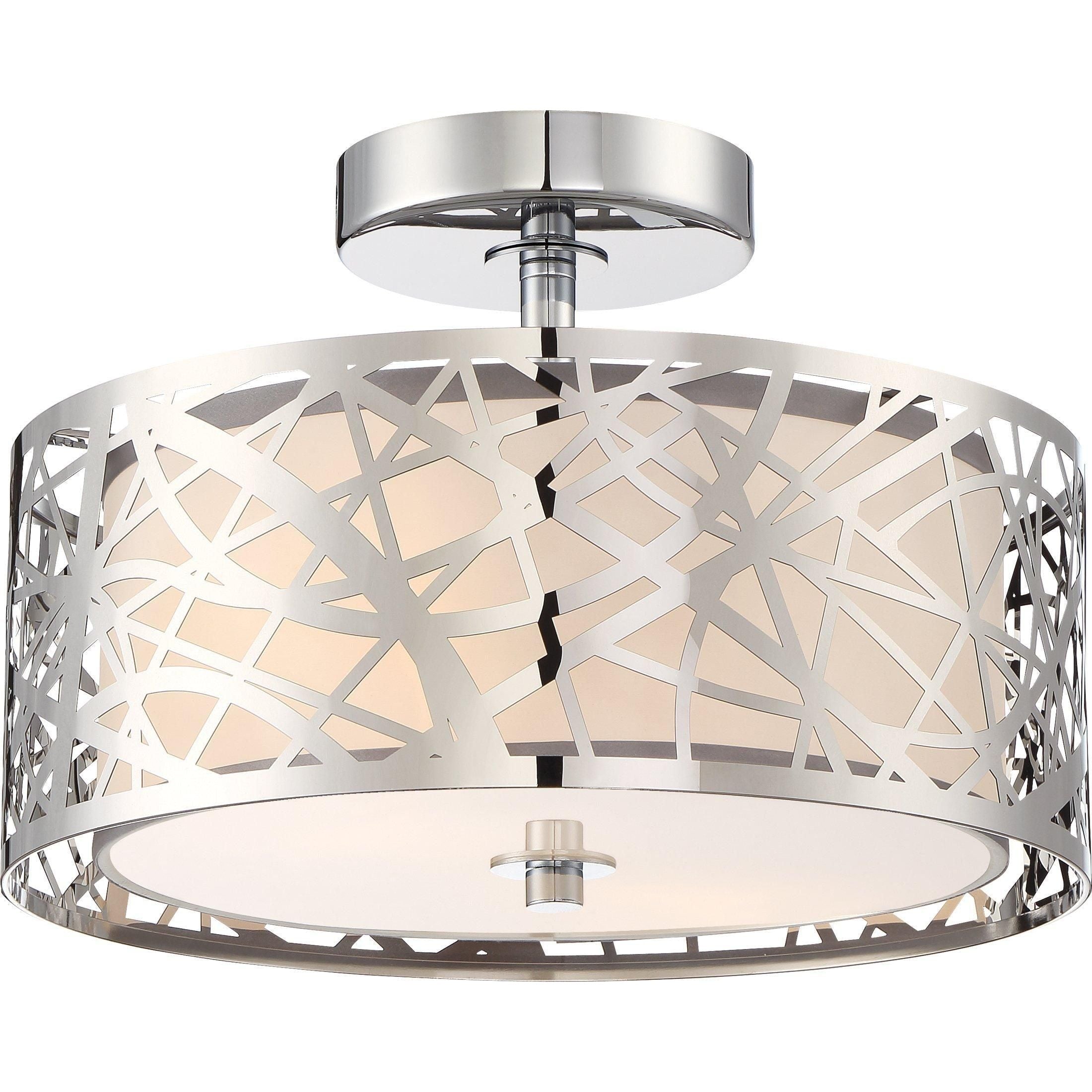 Quoizel - Abode Semi Flush Mount - Lights Canada