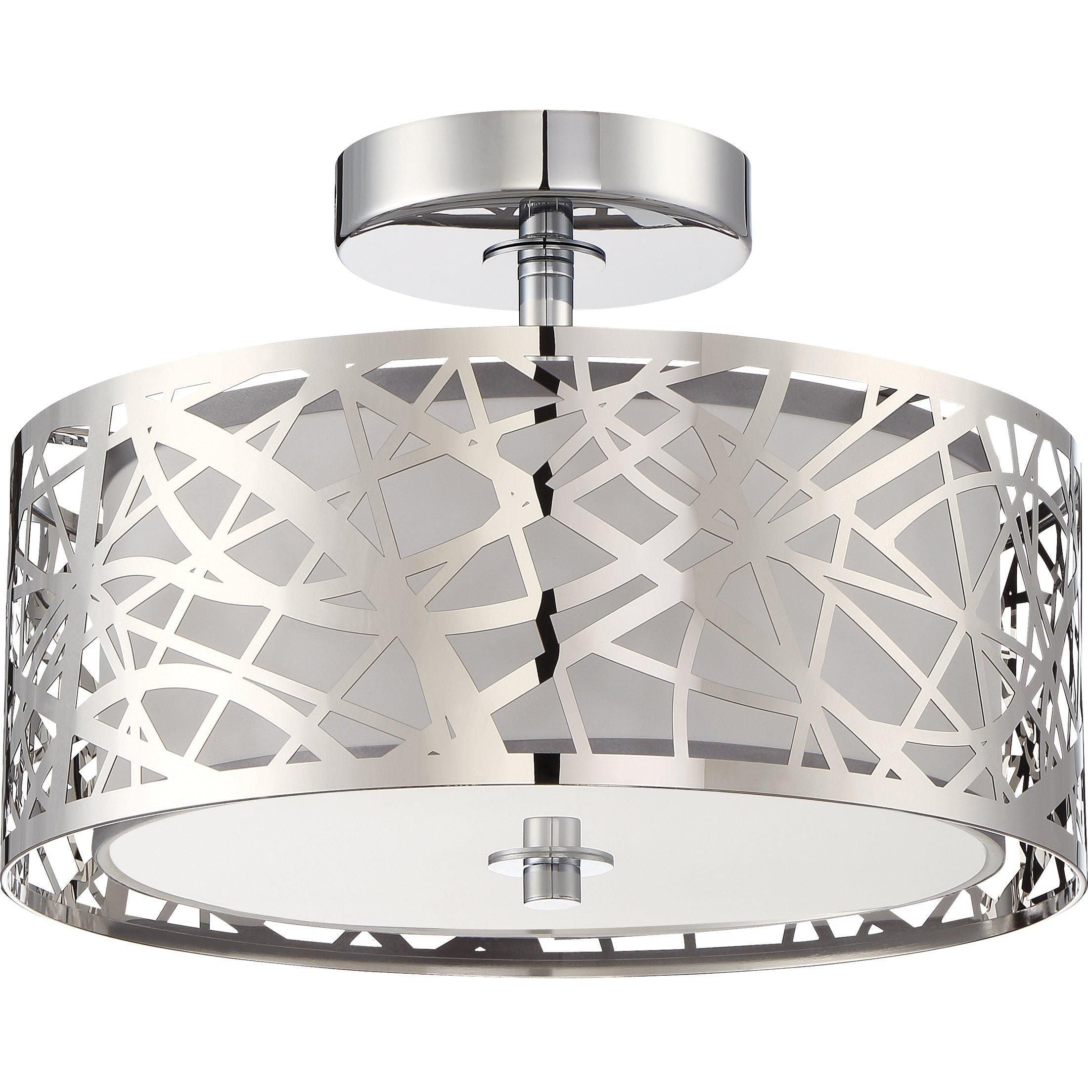 Quoizel - Abode Semi Flush Mount - Lights Canada