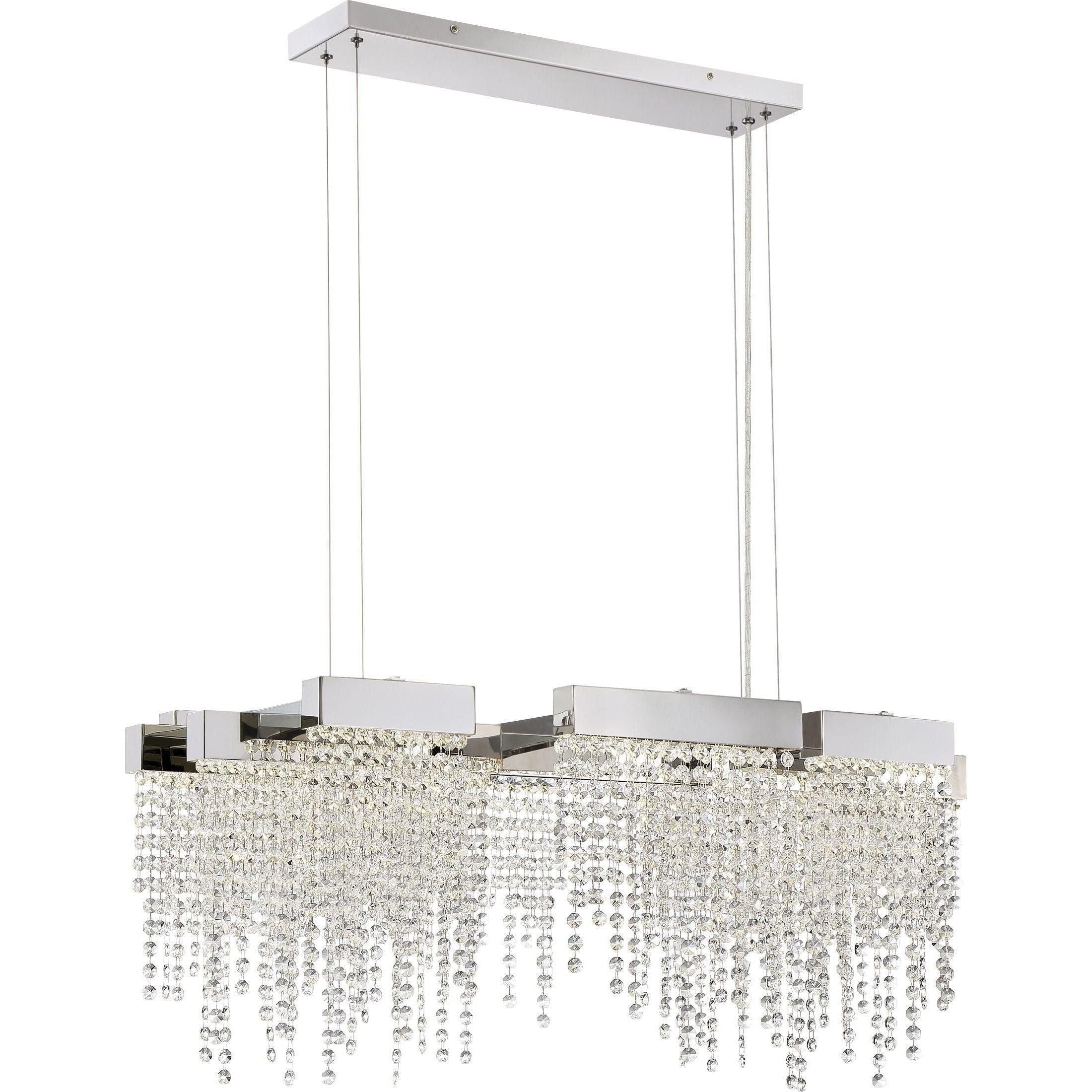 Quoizel - Crystal Falls Linear Suspension - Lights Canada