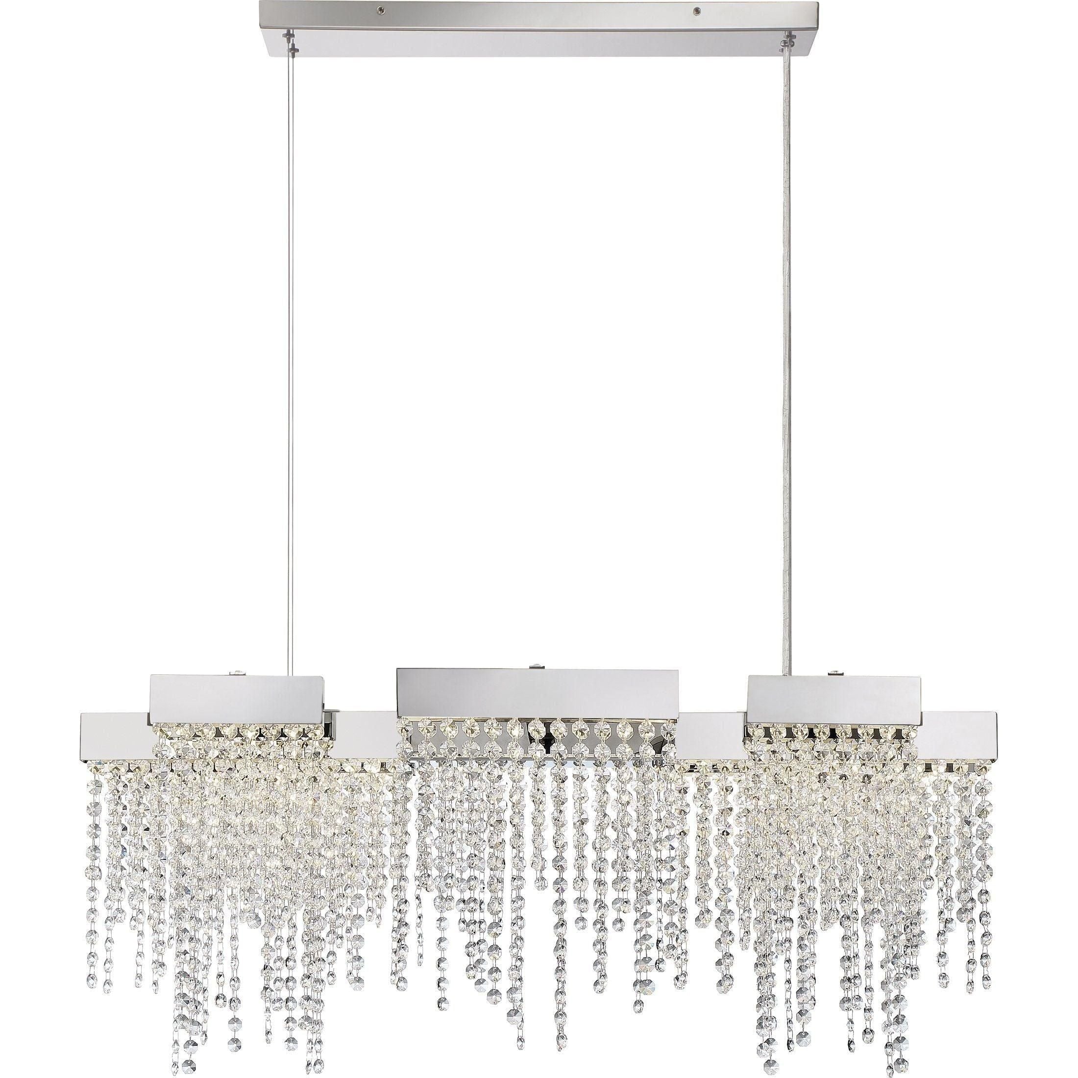 Quoizel - Crystal Falls Linear Suspension - Lights Canada